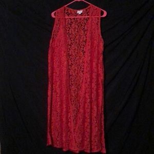 NWOT Red Lace Joy!!